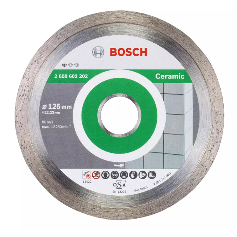 صفحه سرامیک بر بوش مدل  125 MM