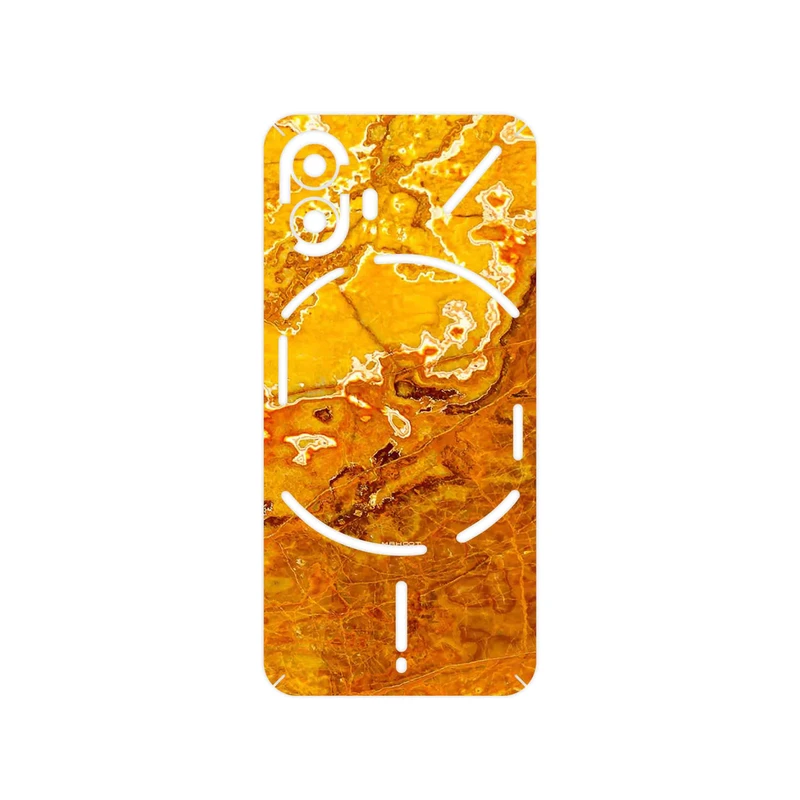 برچسب پوششی ماهوت مدل Gold Marble مناسب برای گوشی موبایل ناتینگ Phone 2