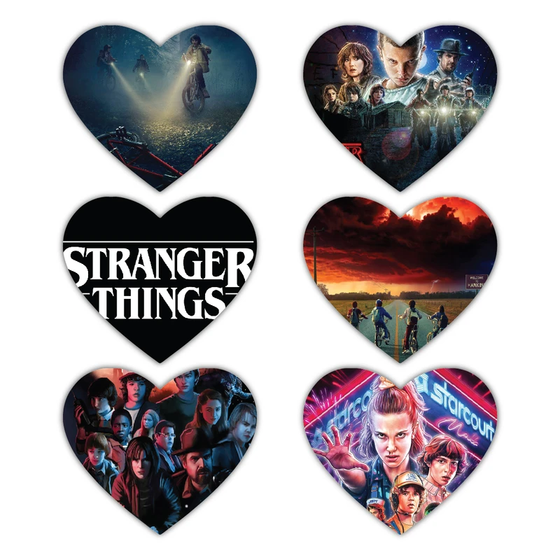 پوستر مدل چیزهای عجیب کد Strange things-12 مجموعه 4 عددی