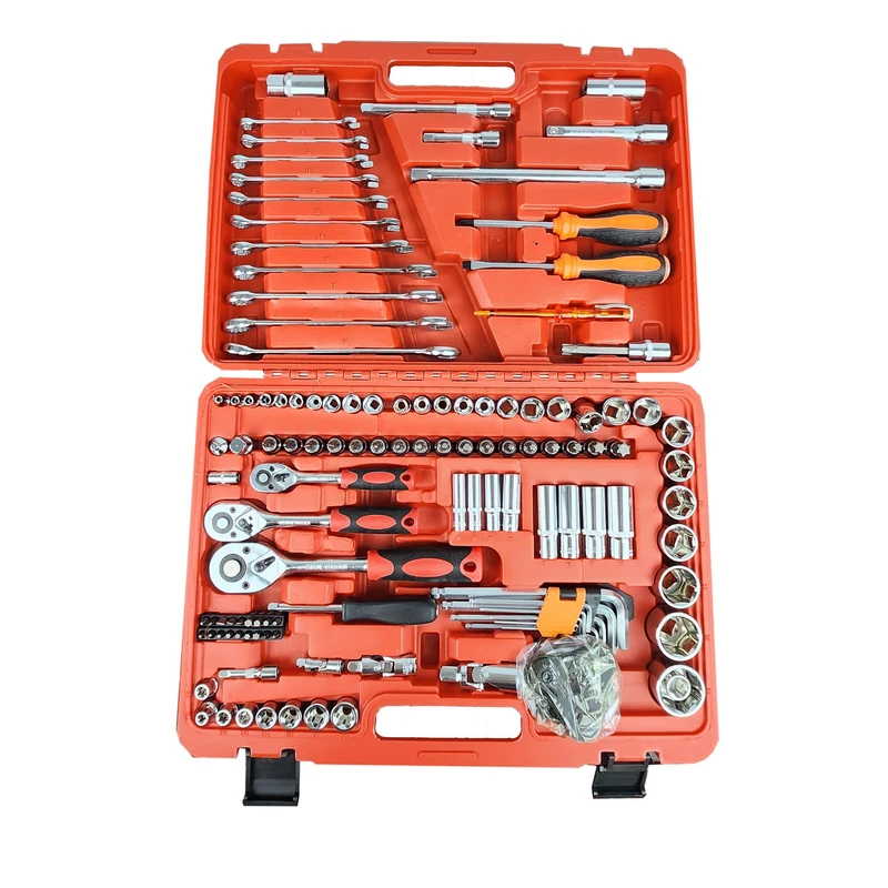  آچار و سری آچار بکس جی ان ترد کد 0145 مجموعه 120 عددی