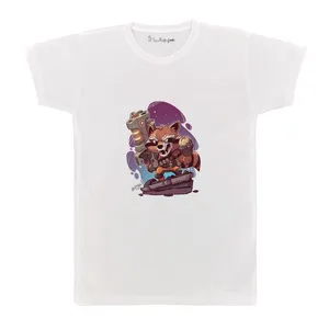 تی شرت آستین کوتاه بچگانه پرمانه طرح شخصیت های مارول کد pmt.6174