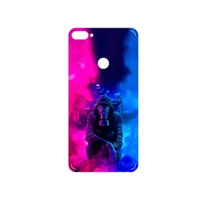 MAHOOT Smoke Rainbow Digital Art 2 Cover Sticker for HTC Desire 12 Plus