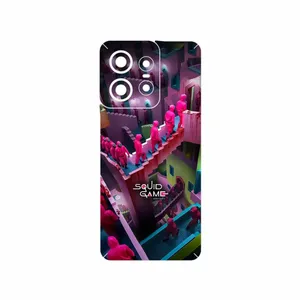 MAHOOT Squid Game Cover Sticker for Motorola Edge 50 Pro