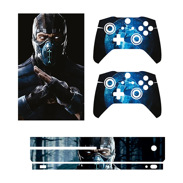 برچسب Xbox one s توییجین وموییجین مدل Subzero 01 مجموعه 5 عددی