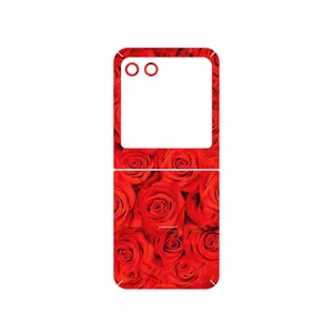 MAHOOT Red_Flower Cover Sticker for Motorola Razr 40 Ultra