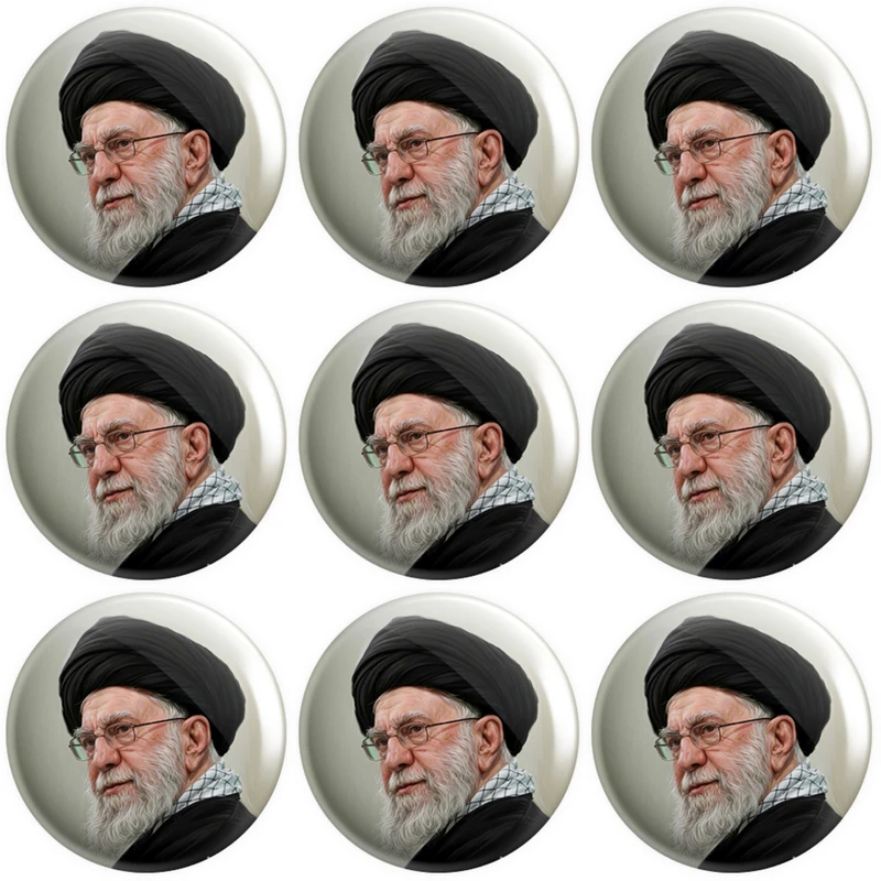 پیکسل طرح رهبر شهید امام خامنه‌ای کد 16 مجموعه 9 عددی