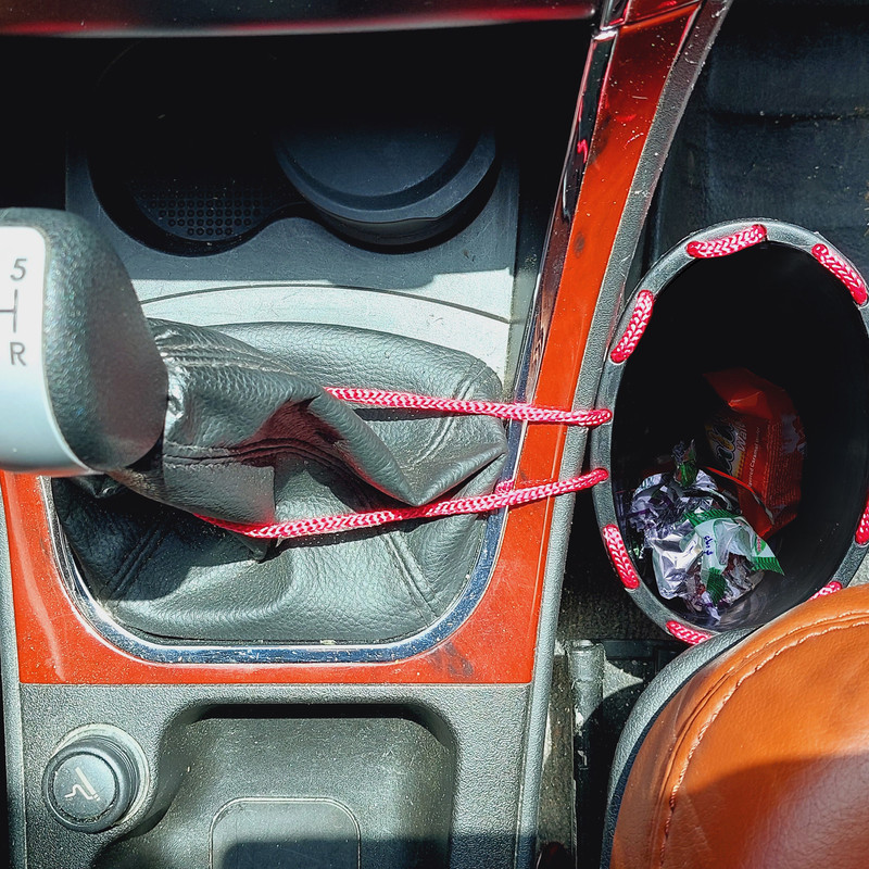 سطل زباله خودرو مدل پاکان