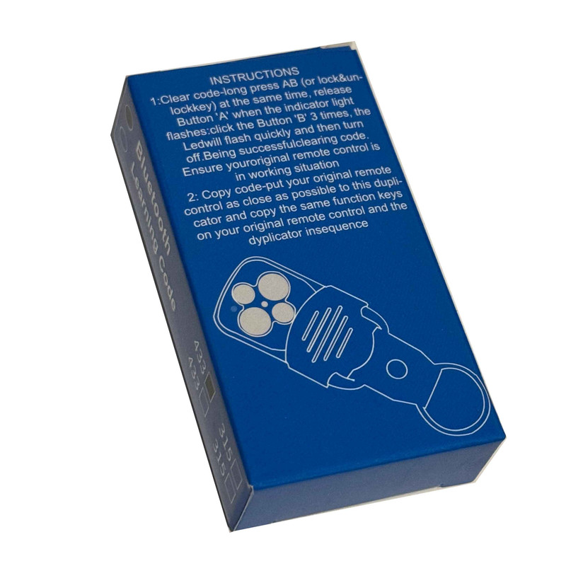 ریموت بلوتوثی دربازکن ام آر جی مدل بتا 433 بسته 5 عددی