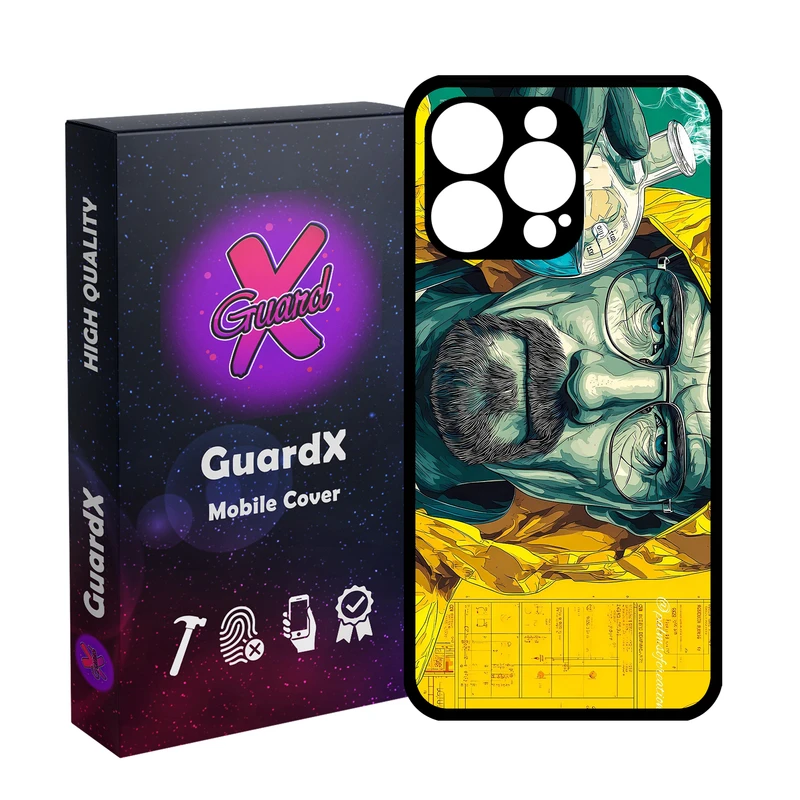 کاور گارد ایکس طرح Walter White مدل 11072 مناسب برای گوشی موبایل اپل iPhone 15 Pro Max