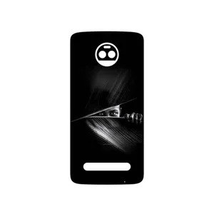 MAHOOT Black Portrait Cover Sticker for Motorola Moto Z2 Force