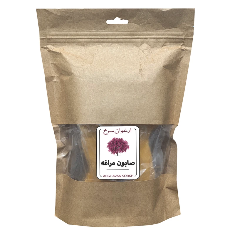 صابون مراغه ارغوان سرخ مدل 02 وزن 950 گرم بسته 4 عددی