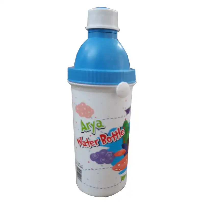 قمقمه کودک آریا کد 6025 طرح آدمک خمیری گنجایش 0.5 لیتر