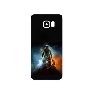 MAHOOT Skyrim Game Series Cover Sticker for Samsung Galaxy S6 Edge