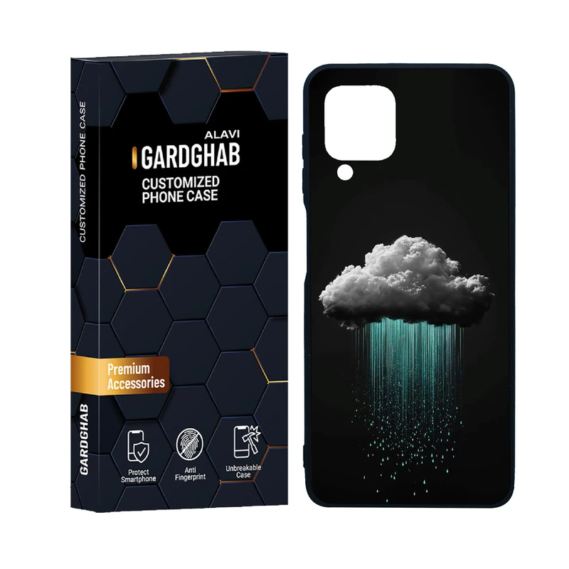 کاور گارد قاب علوی مدل دور ژله ای هنری مناسب برای گوشی موبایل سامسونگ Galaxy M22 4G