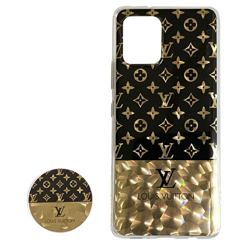 کاور مدل LV-88 مناسب برای گوشی موبایل سامسونگ GalAxy S20 FE به همراه پاپ سوکت