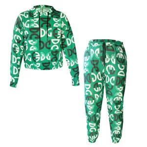 ست هودی و شلوار زنانه مدل کد A1108-G