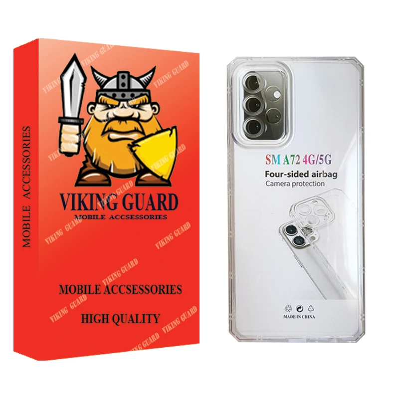 کاور وایکینگ گارد مدل ژله ای مناسب برای گوشی موبایل سامسونگ Galaxy A72