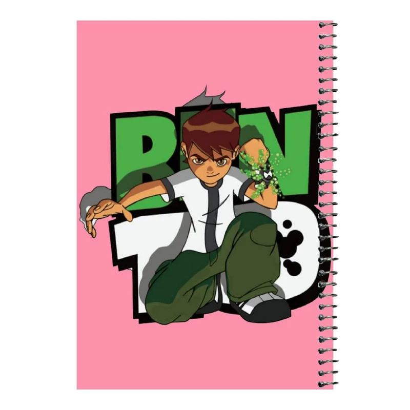 دفتر مشق 80 برگ اس جی مدل بن تن کد ۶    