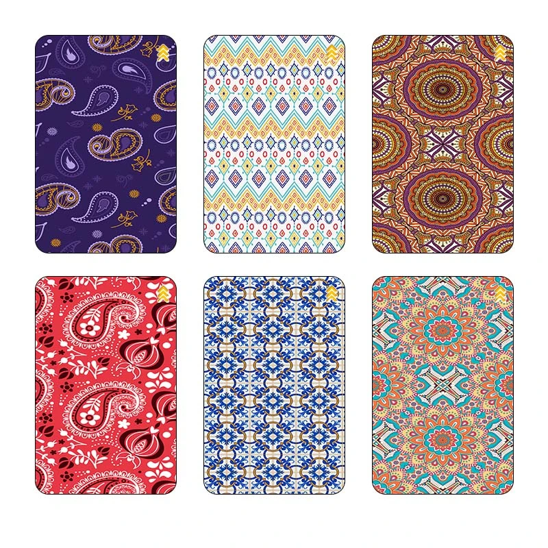 استيکر کارت کارنيکا طرح پترن ایرانی Persian Pattern کد 21151 مجموعه 6 عددی