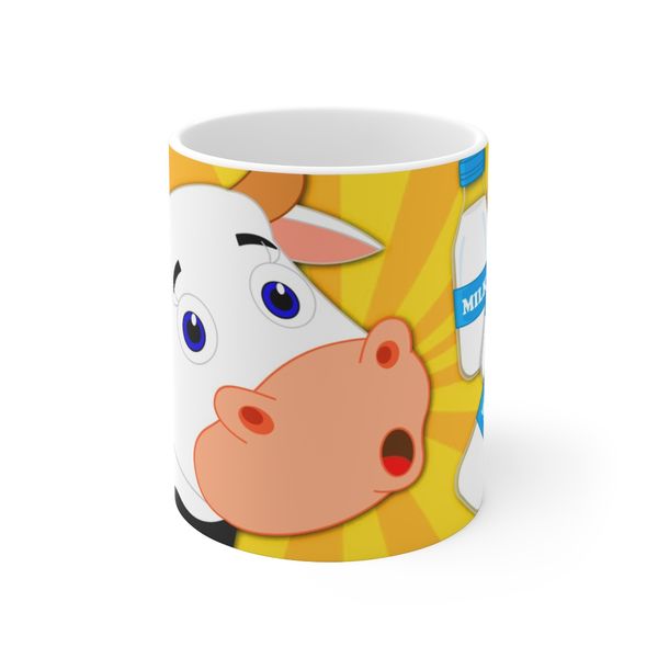 ماگ طرح گاو مخصوص شیر مدل P06
