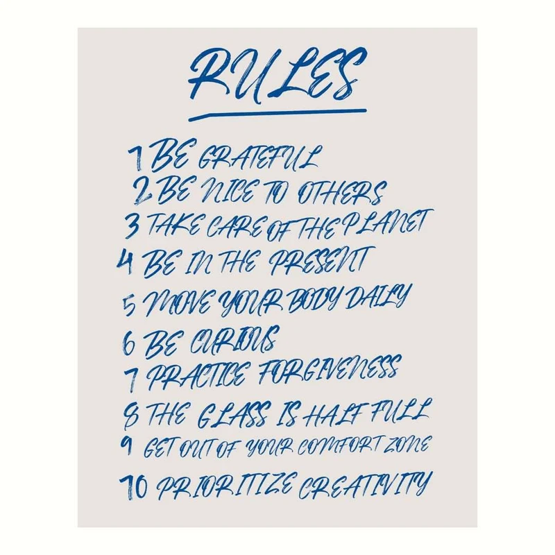 پوستر مدل قوانین 2