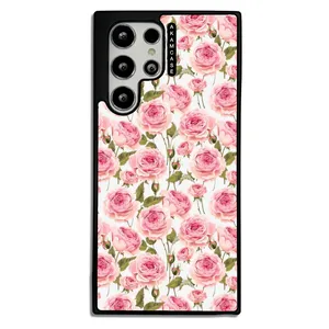 AKAM AMCWSGS22U-FLOWERS19 Cover For Samsung Galaxy S21 Ultra