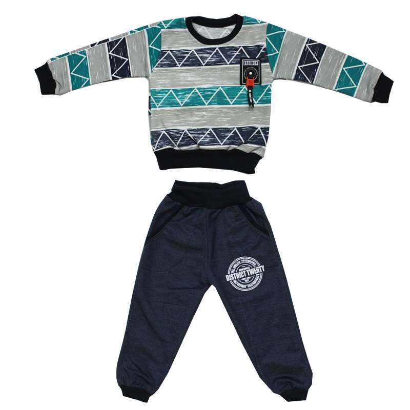 ست سویشرت و شلوار پسرانه مدل استایل