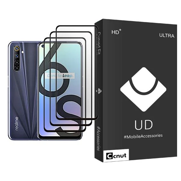 محافظ صفحه نمایش کوکونات مدل UDB Ultra MIX003 مناسب برای گوشی موبایل ریلمی 6S بسته سه عددی