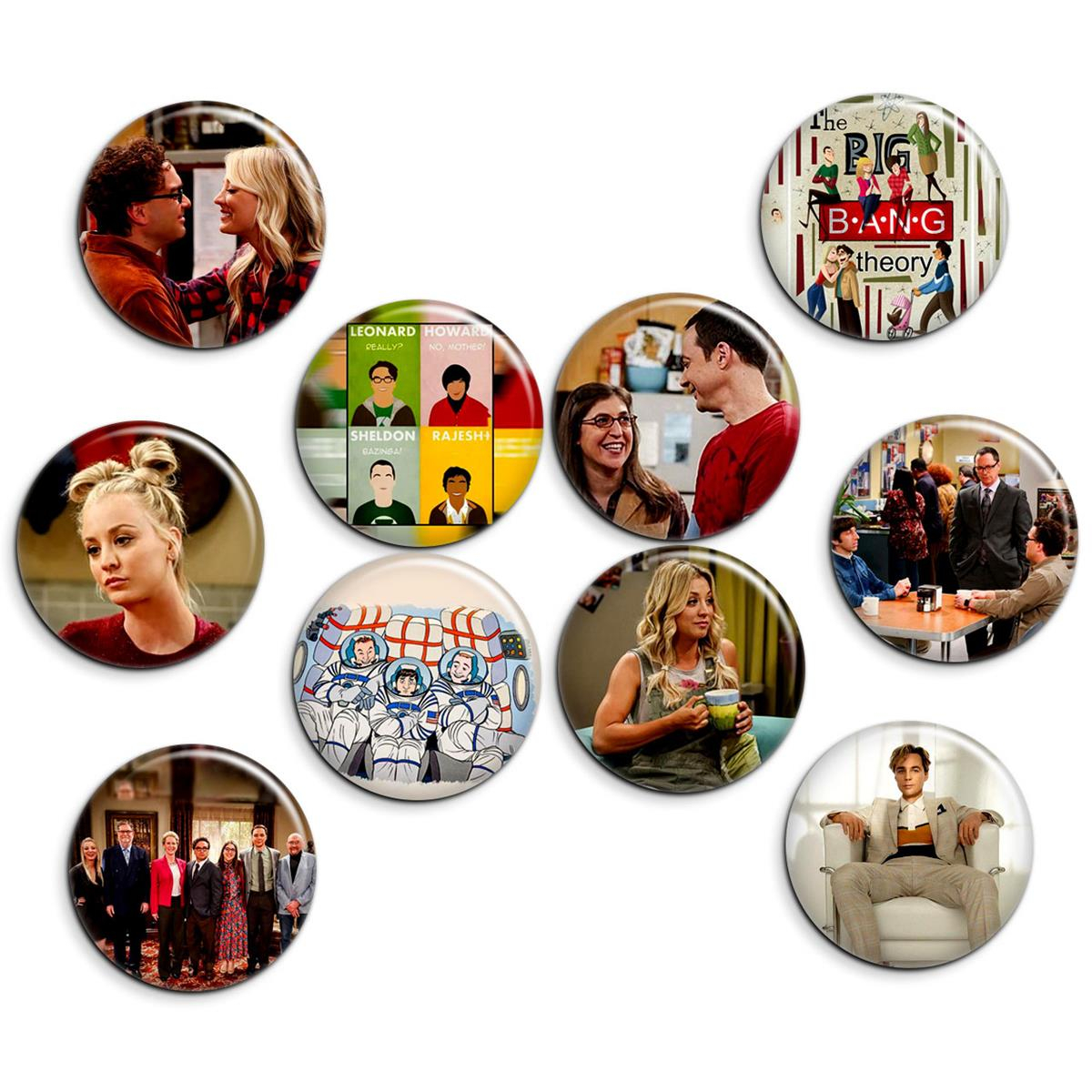 پیکسل پرمانه طرح big bang theory کد pmg.5287 مجموعه 10 عددی