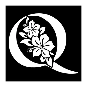 شابلون باتیس آرت طرح Q کد 853
