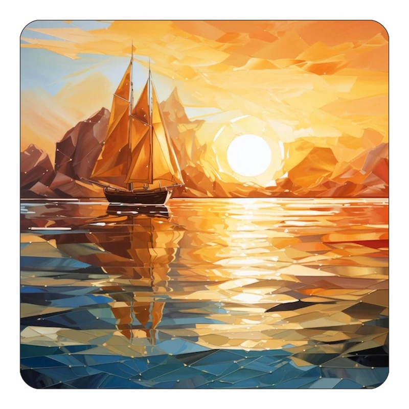 مگنت کاکتی طرح نقاشی رنگ روغن مدل mp70379