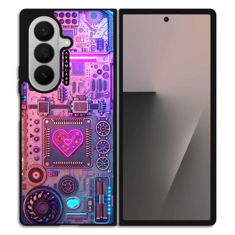 کاور آکام مدل AMC-WSGZFOLD7-NEON-12 مناسب برای گوشی موبایل سامسونگ Galaxy Z Fold 7