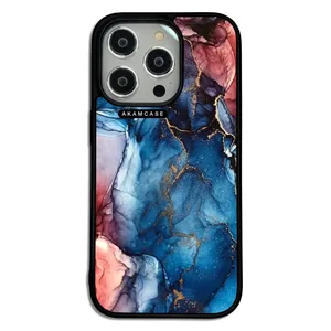 AKAM AMCWA14PRO-MARBEL6 Cover For Apple iPhone 14 Pro