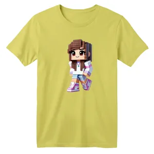 تی شرت آستین کوتاه بچگانه مدل دخترک کد 19