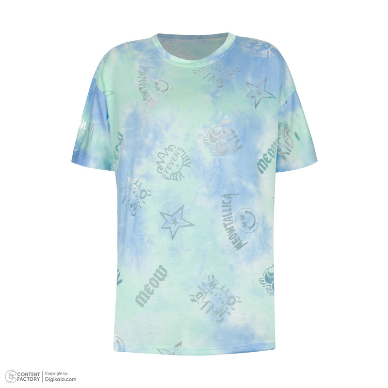 تی شرت اورسایز آستین کوتاه زنانه مدل B-star