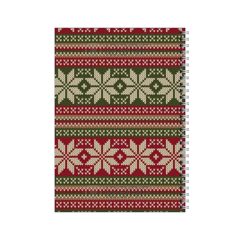 دفتر مشق 100 برگ بامبیلیپ طرح پترن زمستونی کد 9713822