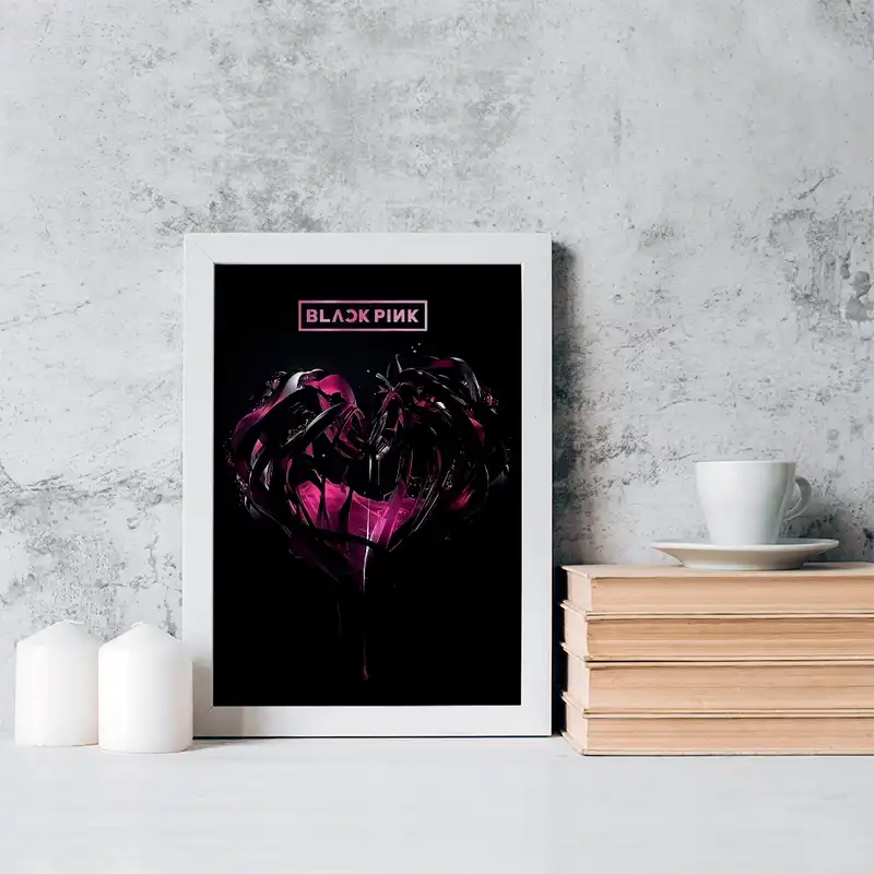 تابلو خندالو مدل گروه بلک پینک کد 16756