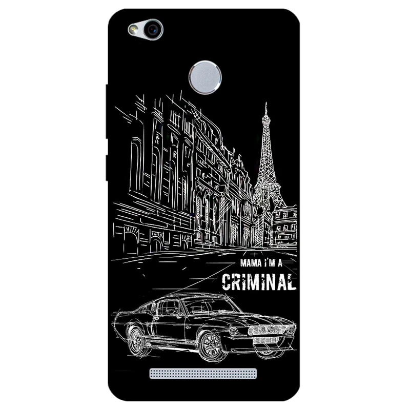 کاور مگافون طرح گنگ مدل 1890 مناسب برای گوشی موبایل شیائومی Redmi 3 / 3S / 3 Pro  