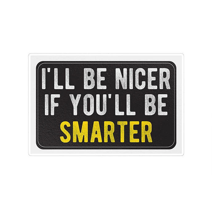 استیکر لپ تاپ ماسا دیزاین طرح NICER مدل STKA00398