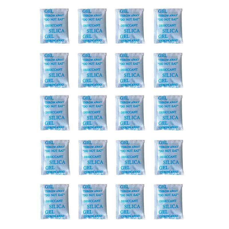 رطوبت گیر سیلیکاژل مدل RH4 وزن 1 گرم بسته 20 عددی