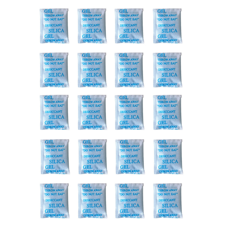 رطوبت گیر سیلیکاژل مدل RH4 وزن 1 گرم بسته 20 عددی