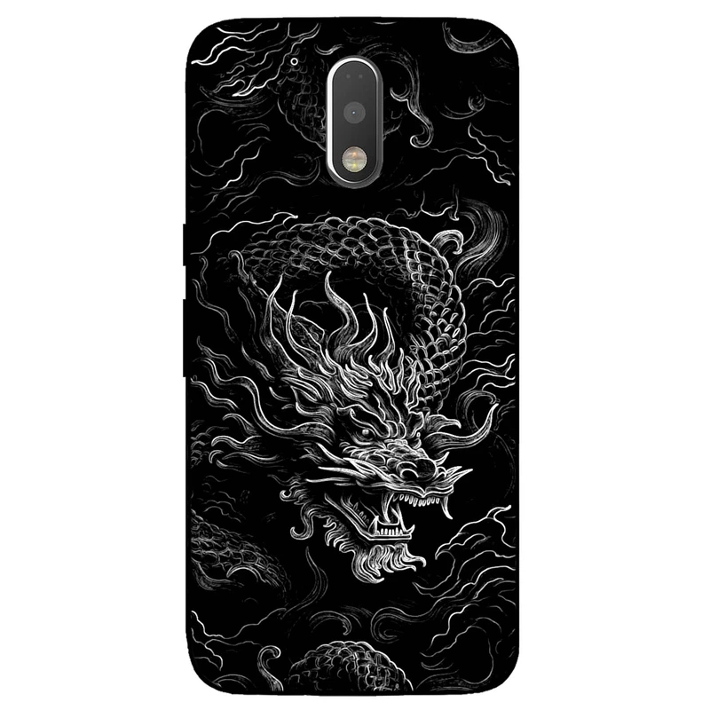 کاور مگافون طرح اژدها مدل 1897 مناسب برای گوشی موبایل موتورولا Moto G4 Plus