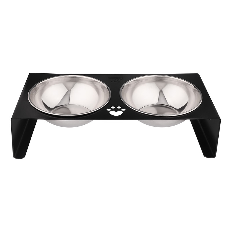 ظرف آب و غذا سگ و گربه تی بی تی مدل دو قلو