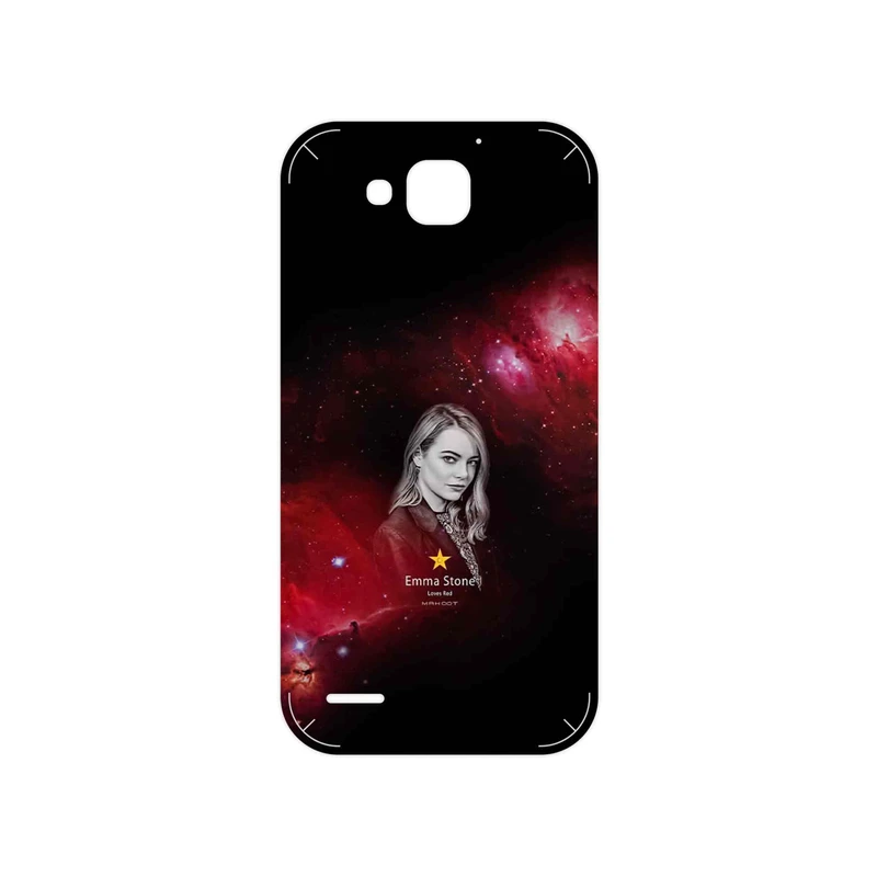 برچسب پوششی ماهوت مدل Emma Stone مناسب برای گوشی موبایل آنر 3X G750