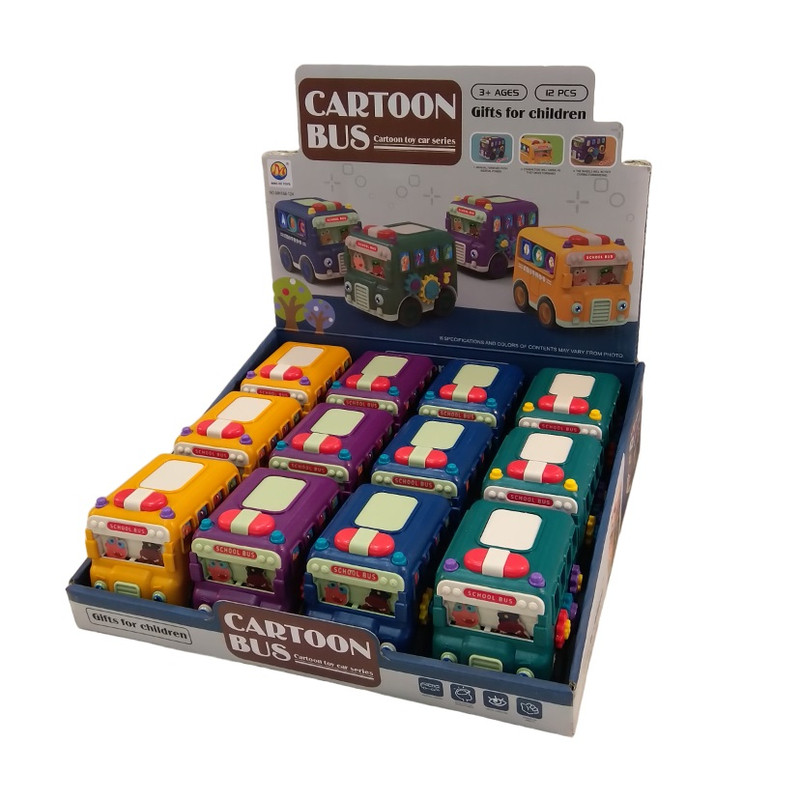 ماشین بازی مدل اتوبوس مدرسه