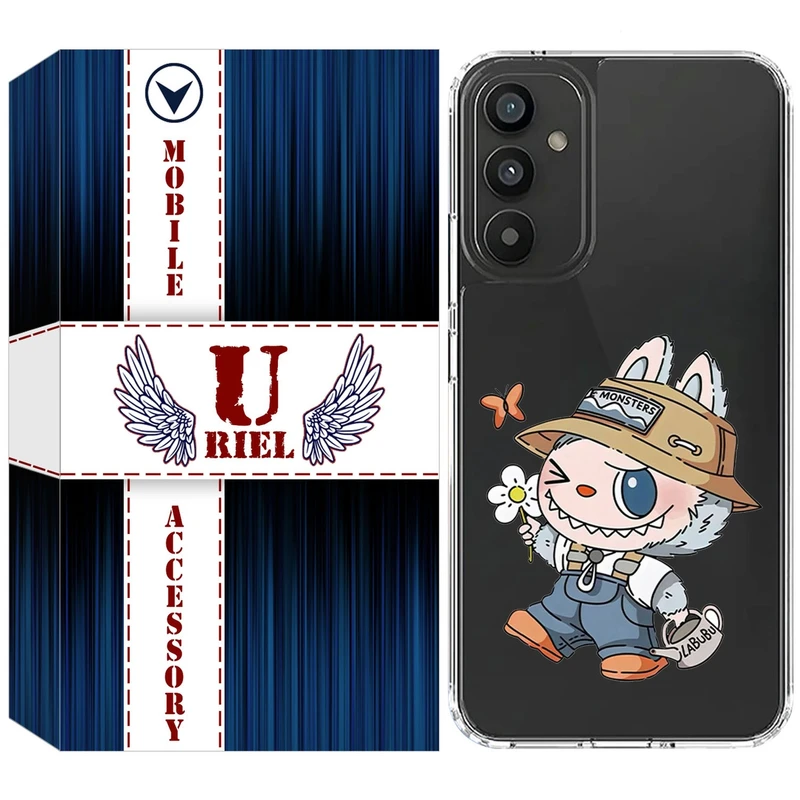 کاور یوریل مدل Clear کد 111 طرح لبوبو Labubu مناسب برای گوشی موبایل سامسونگ Galaxy A15