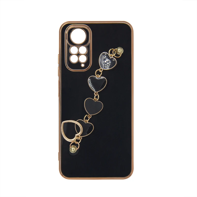 کاور مدل زنجیری طرح قلب مناسب برای گوشی موبایل شیائومی NOTE 11 4G / NOTE 11 S