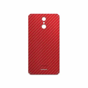 MAHOOT Red-Fiber Cover Sticker for Tecno WX3F LTE