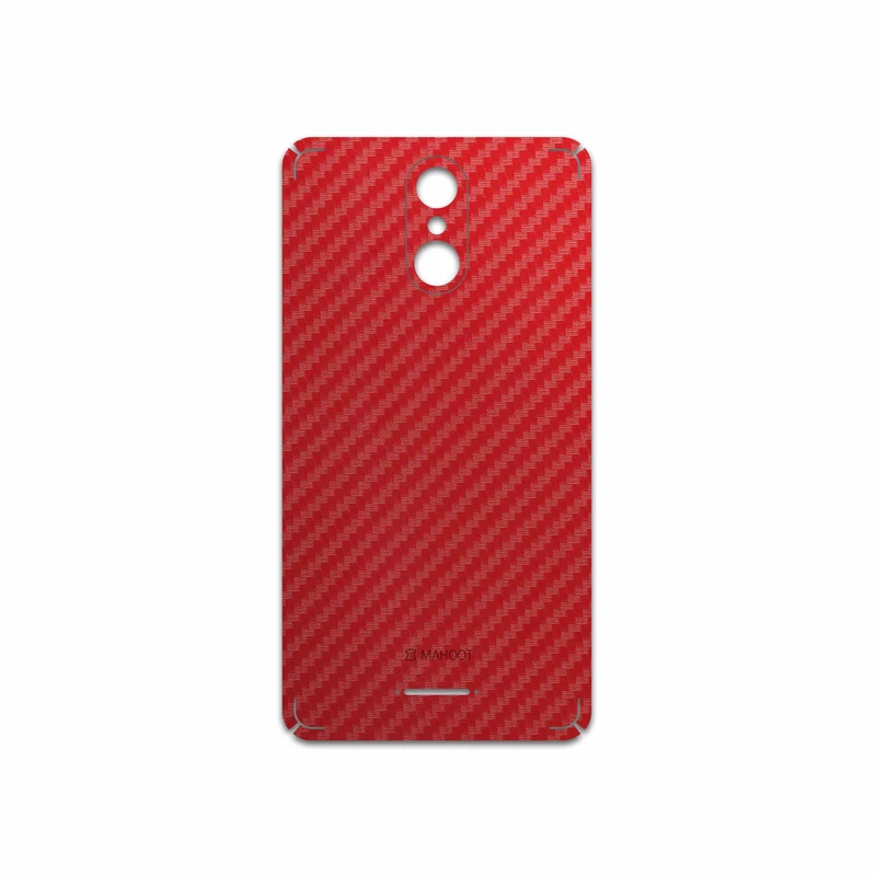 برچسب پوششی ماهوت مدل Red-Fiber مناسب برای گوشی موبایل تکنو WX3F LTE