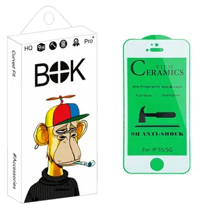 BOK +HD Ceramics Screen Protector For Apple اپل iPhone 5s